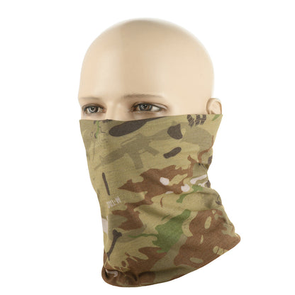 M-Tac Lightweight Neck Gaiter War Camo