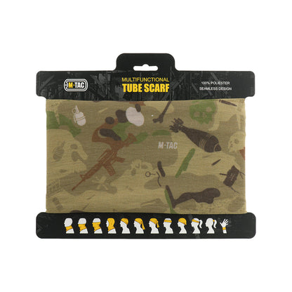 M-Tac Lightweight Neck Gaiter War Camo