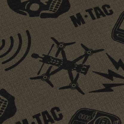 M-Tac Microfleece Neck Gaiter Drone Pattern