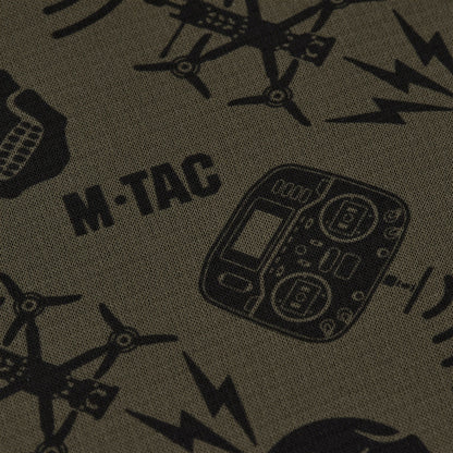 M-Tac Microfleece Neck Gaiter Drone Pattern