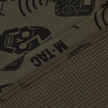 M-Tac Microfleece Neck Gaiter Drone Pattern