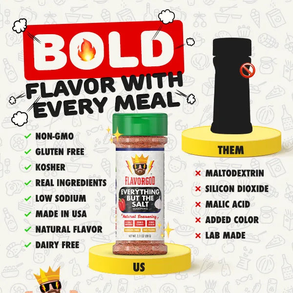 Flavor God Everything But The Salt Seasoning