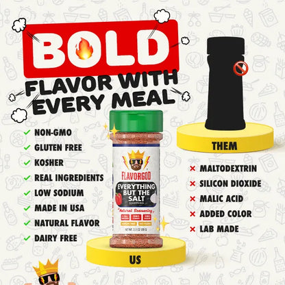 Flavor God Everything But The Salt Seasoning