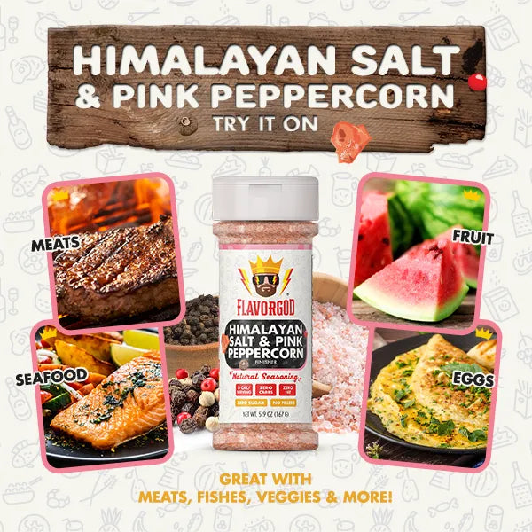 Flavor God Himalayan Salt & Pink Peppercorn Finisher