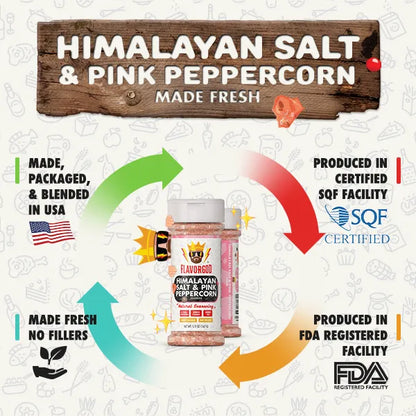 Flavor God Himalayan Salt & Pink Peppercorn Finisher