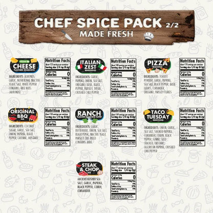 Flavor God Chef Spice Pack