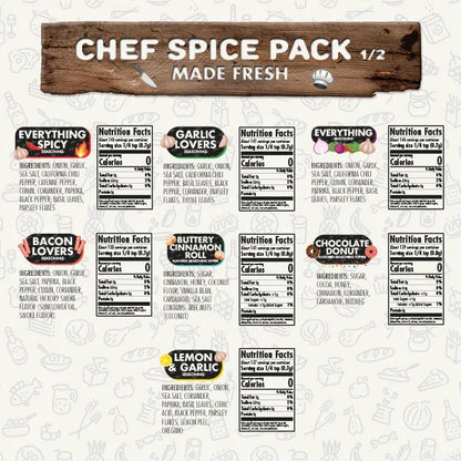 Flavor God Chef Spice Pack