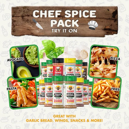 Flavor God Chef Spice Pack
