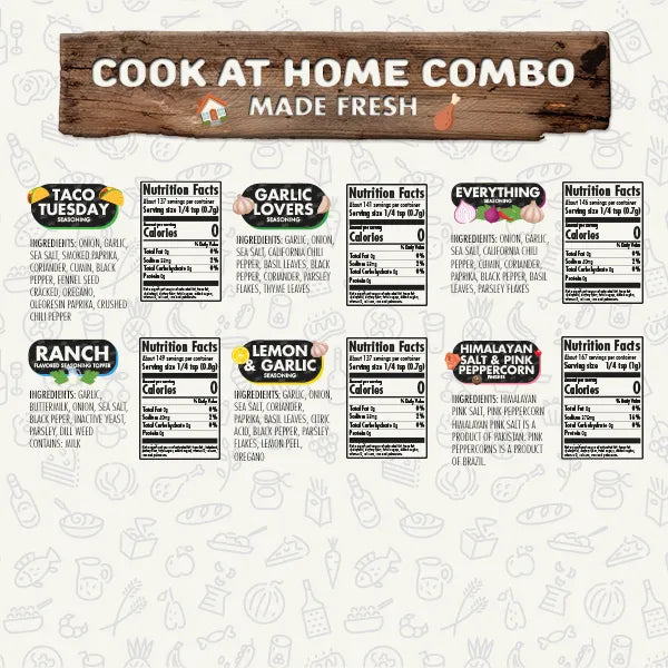 Flavor God Cook at Home Combo