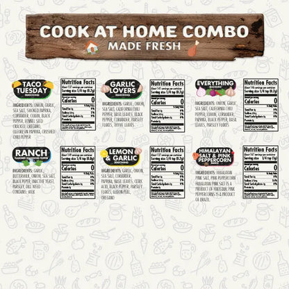 Flavor God Cook at Home Combo
