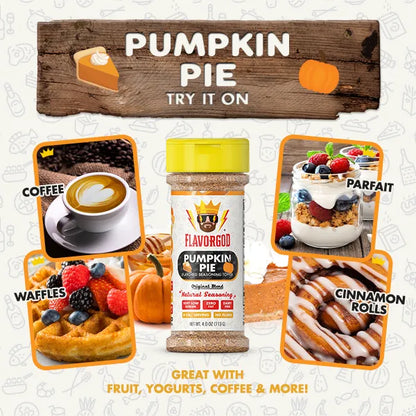 Flavor God Pumpkin Pie Topper