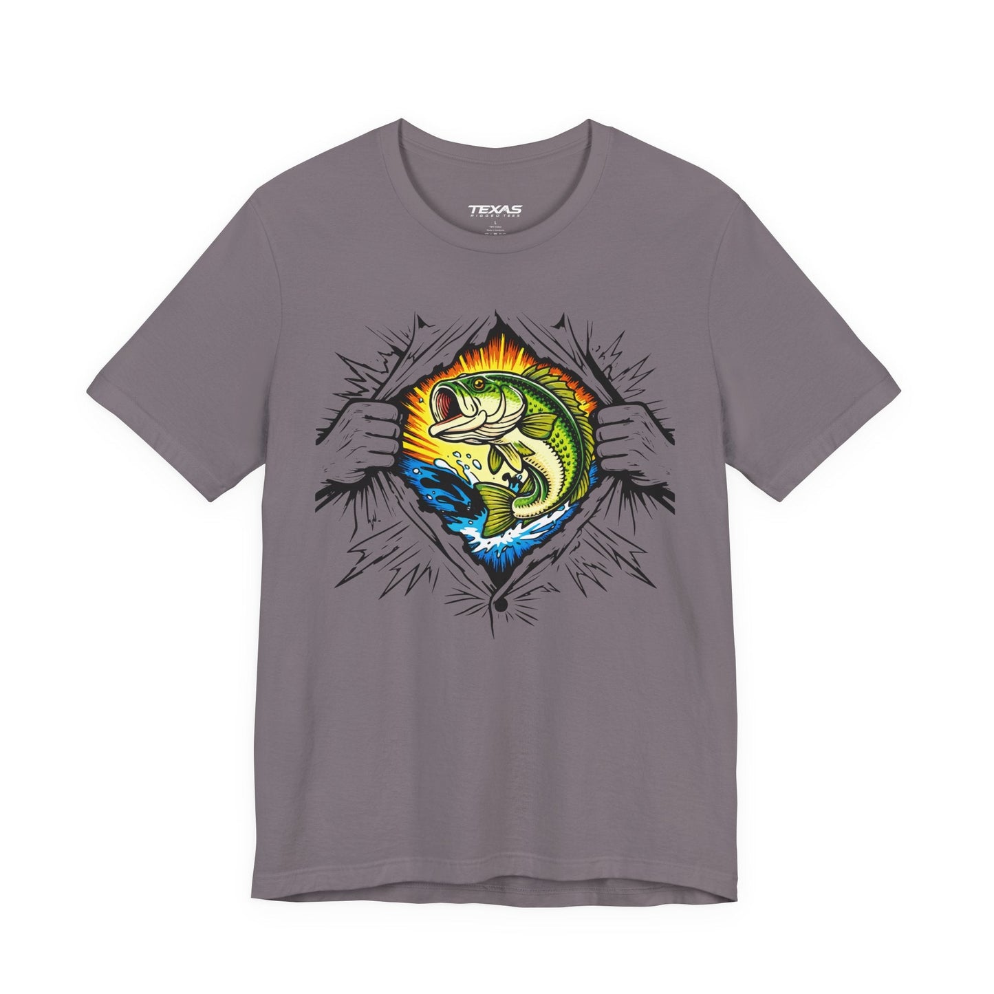 Texas Rigged Tees Fishing Is My Superpower — Unisex Cotton Tee