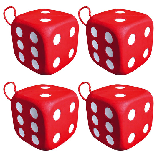 Morrell Targets High Roller Foam 6 Sided 21 Combo Archery Target, 4 Pack, Red