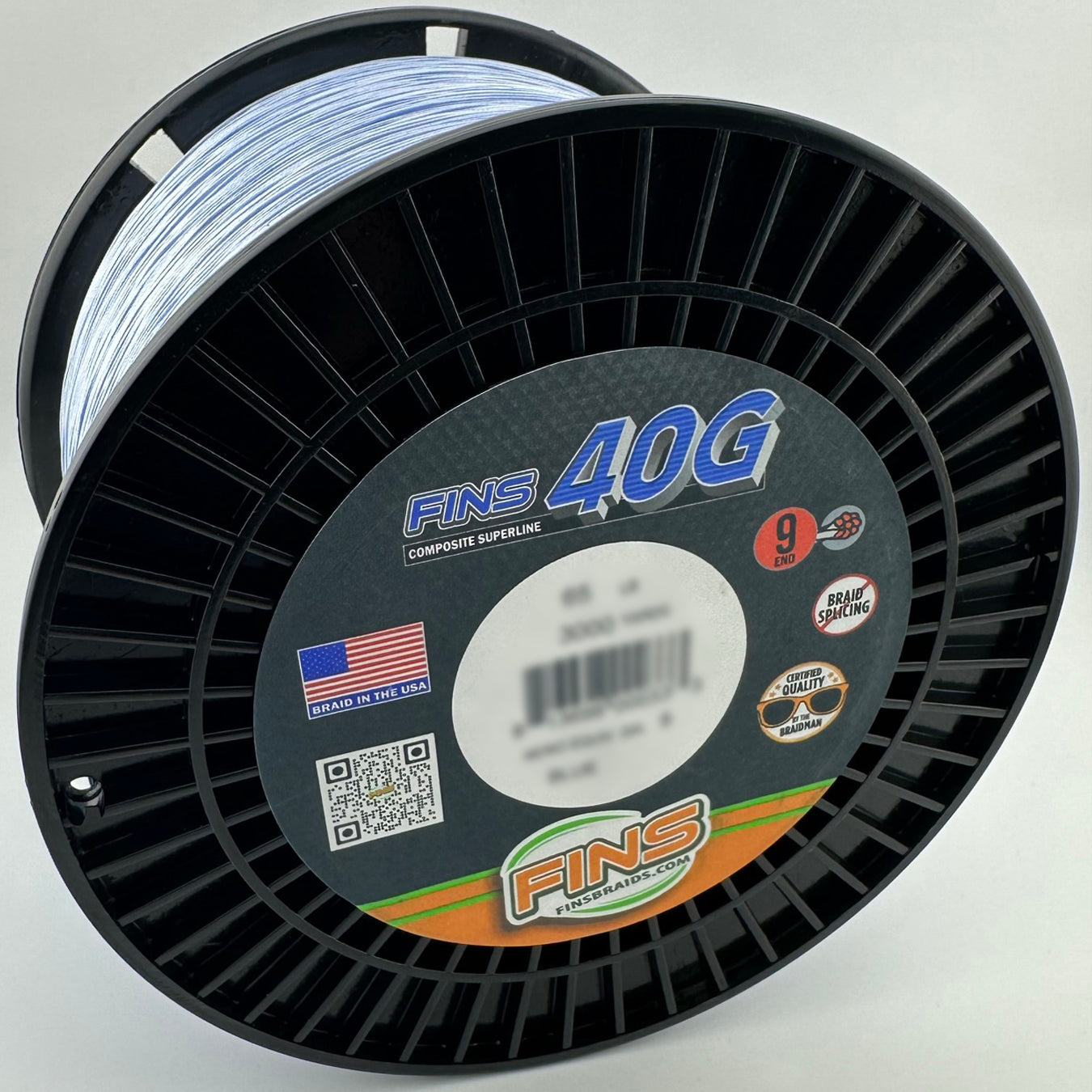 FINS Fishing 40G Fishing Braid 5-50lb.