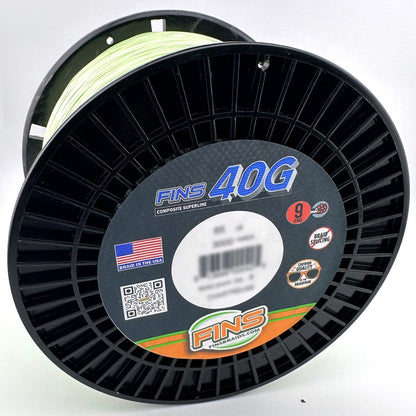 FINS Fishing 40G Fishing Braid 65-100 lb.