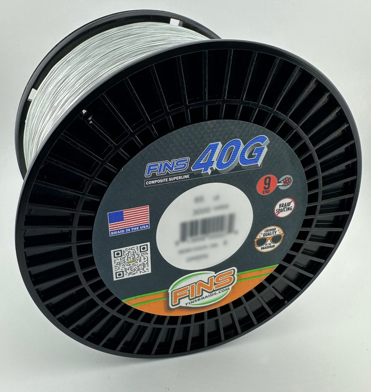 FINS Fishing 40G Fishing Braid 5-50lb.