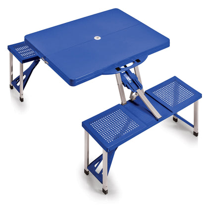 Picnic Time Picnic Table Portable Folding Table with Seats