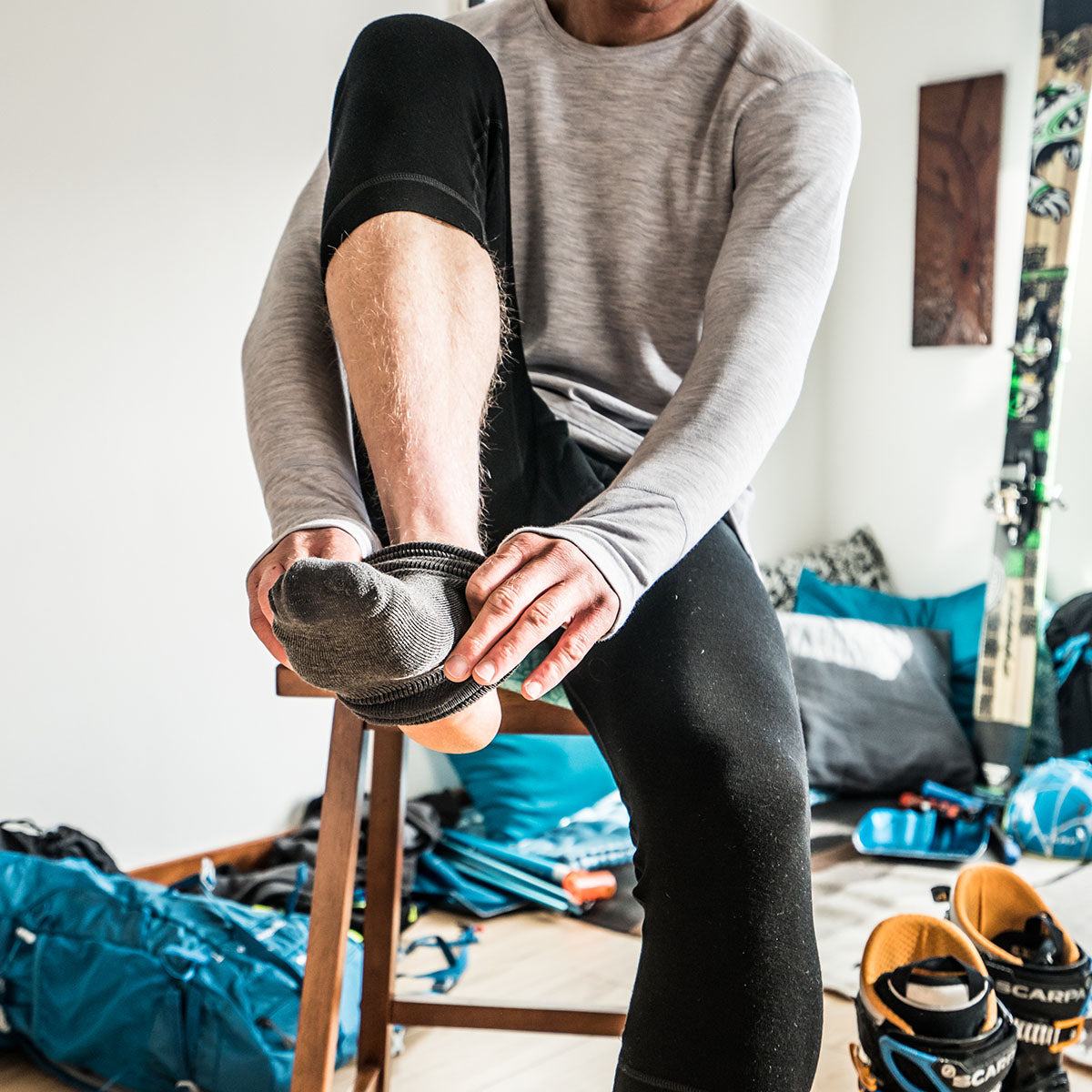 Minus33 Midweight - Tecumseh Men's 3/4 Bottom Woolverino