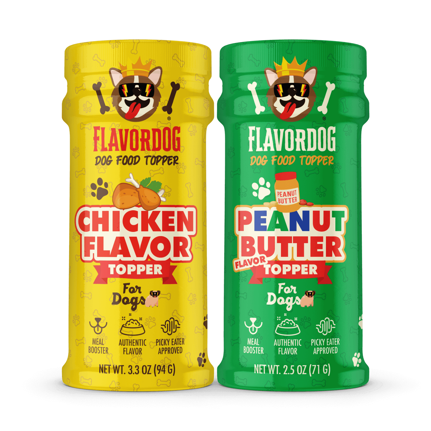 Flavor God Dog Food Topper Combo