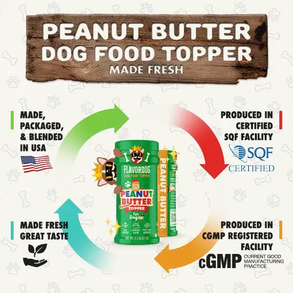 Flavor God Peanut Butter Flavored - Dog Food Topper