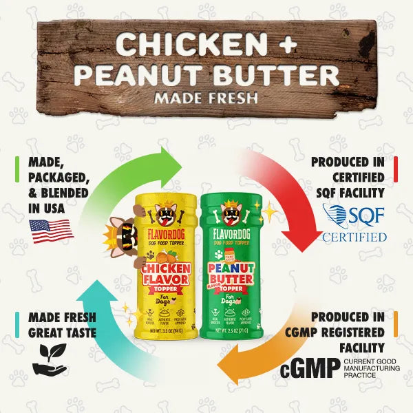 Flavor God Dog Food Topper Combo