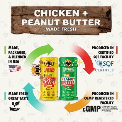 Flavor God Dog Food Topper Combo