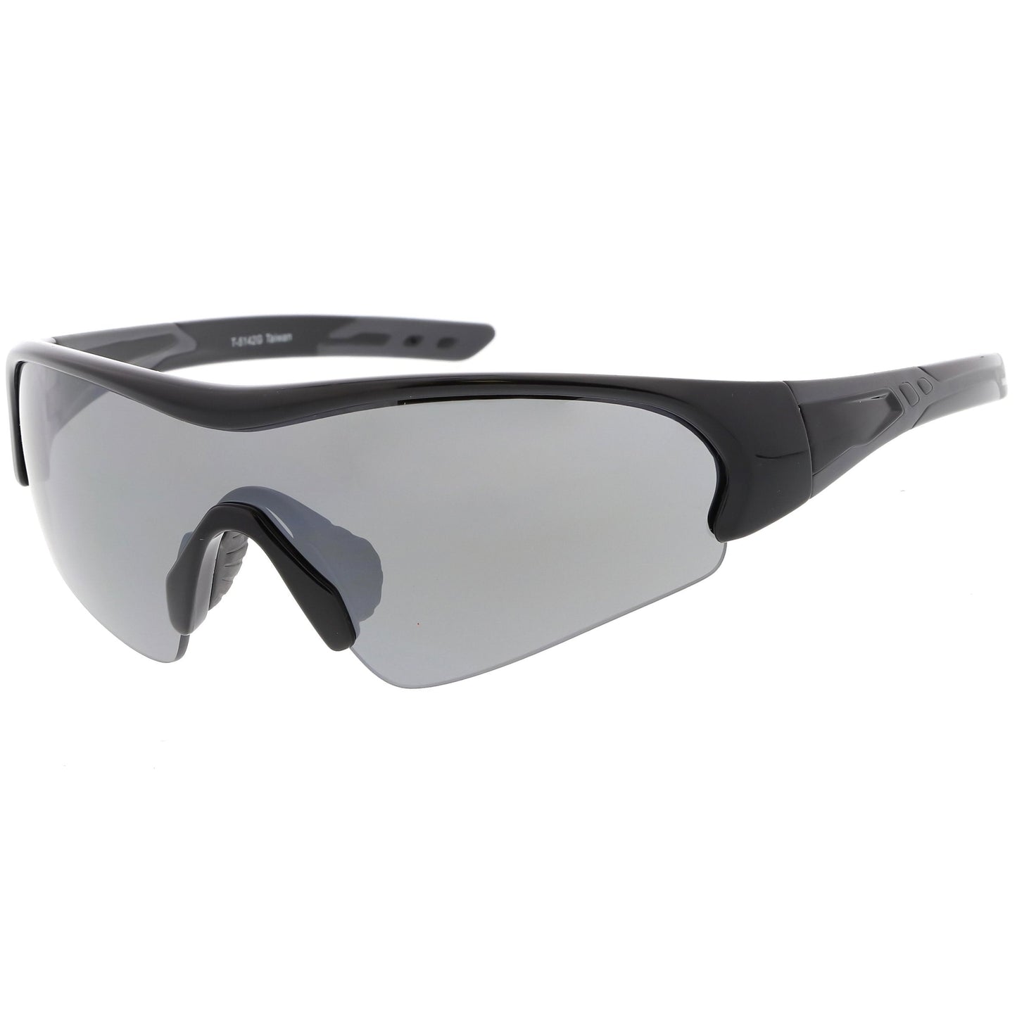 zeroUV TR-90 Performance Wrap Around Half Frame Sunglasses C798