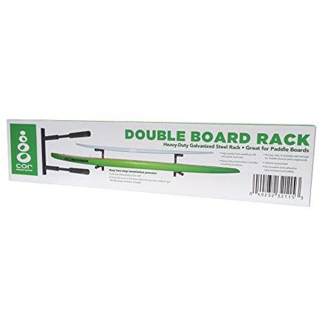 COR Surf Double SUP & Longboard Paddleboard Wall Storage Rack