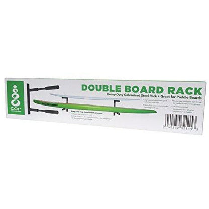 COR Surf Double SUP & Longboard Paddleboard Wall Storage Rack
