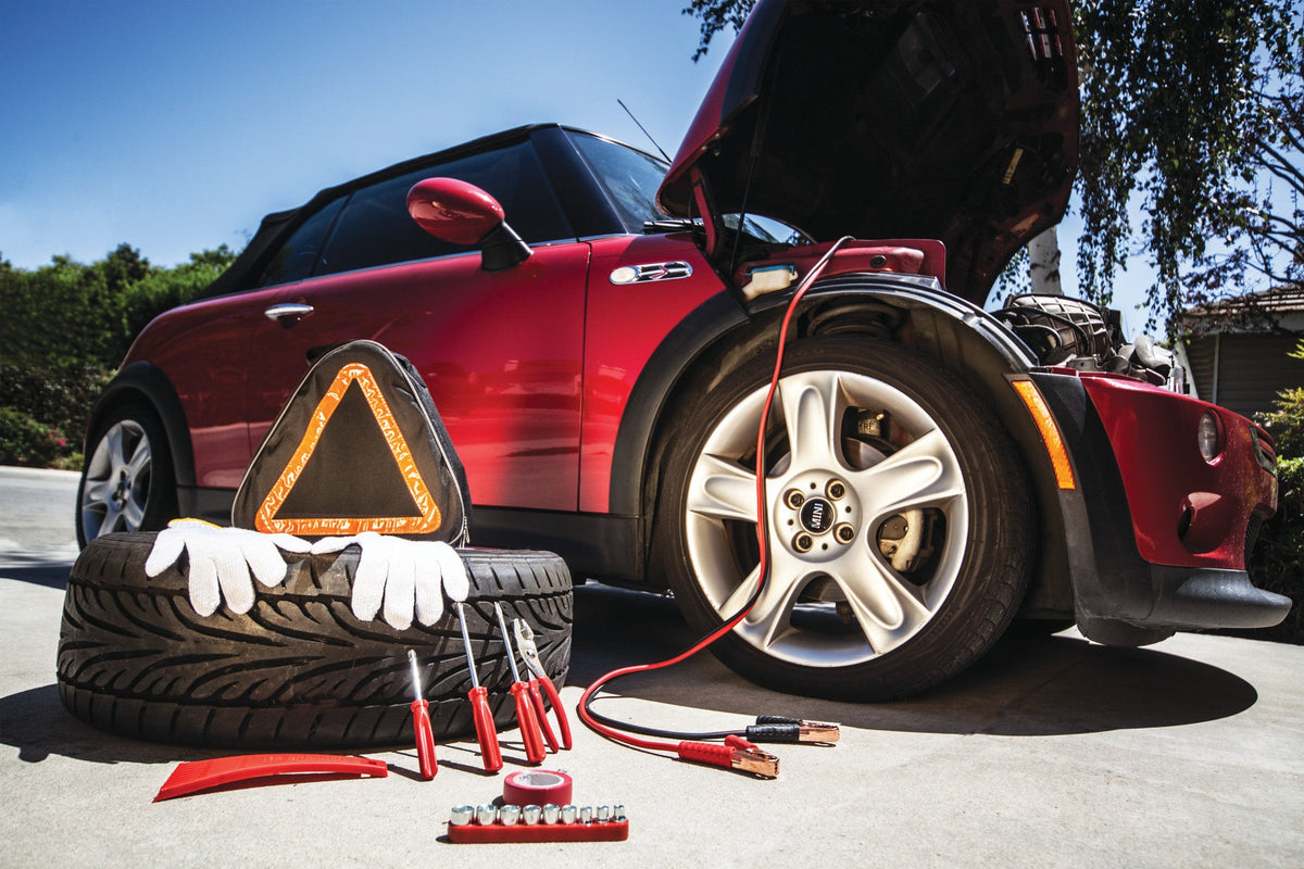 Picnic Time Roadside Emergency Car Kit