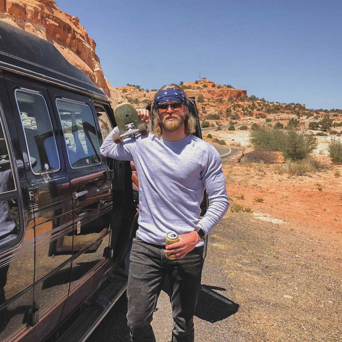 Minus33 Midweight - Men's Wool Long Sleeve Crew Woolverino