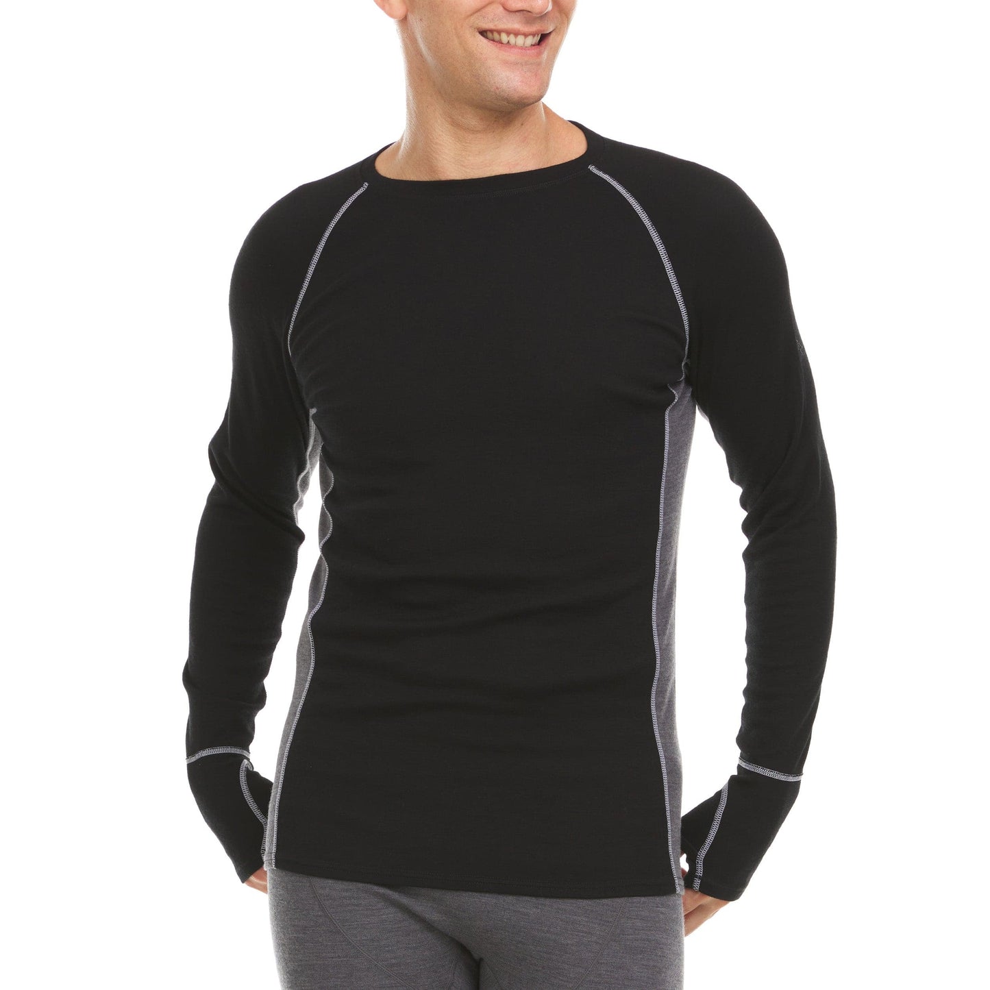 Minus33 Midweight - Men's Wool Long Sleeve Crew Woolverino