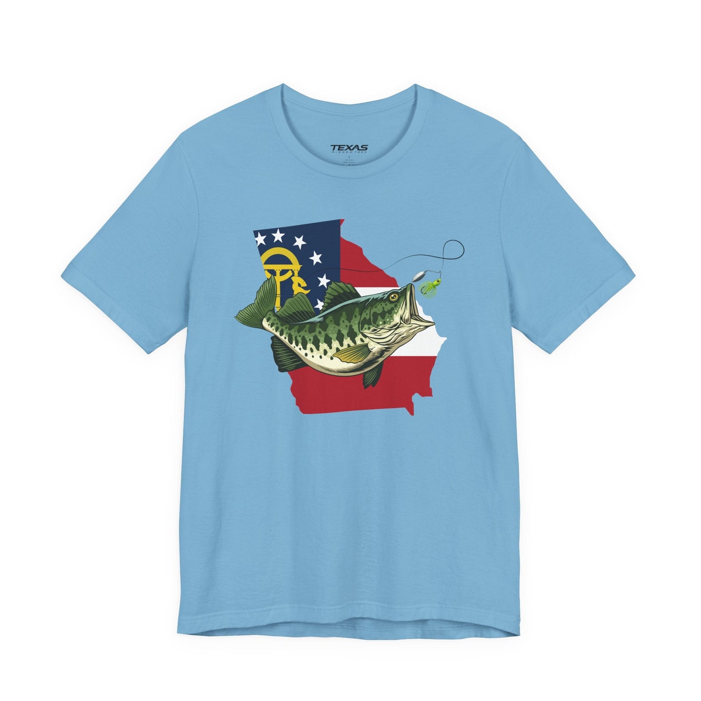 Texas Rigged Tees Sweet Georgia Bass — Unisex Cotton Tee