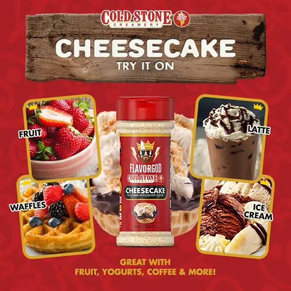 Flavor God Cold Stone Cheesecake