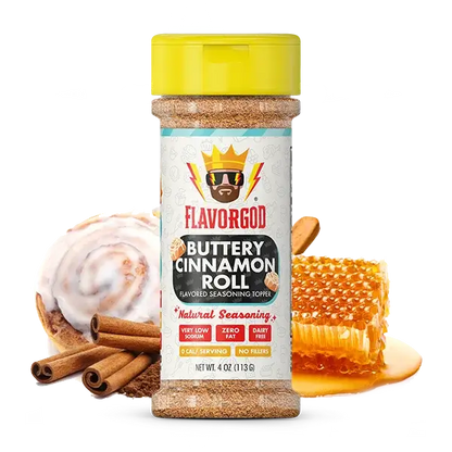Flavor God Buttery Cinnamon Roll Topper