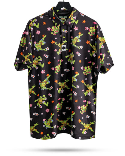 Pins and Aces TMNT - Turtle Flower Power