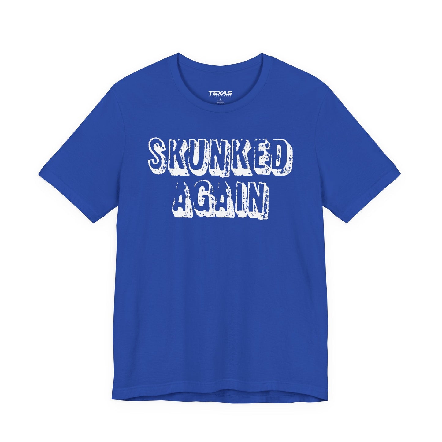 Texas Rigged Tees Skunked Again — Unisex Cotton Tee
