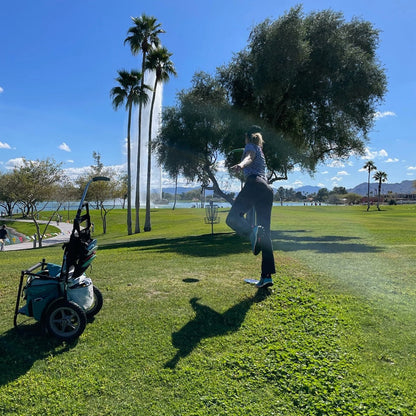 Gotta Go Gotta Throw Revolution Mini Deluxe V3 Disc Golf Bag - Golden Dream