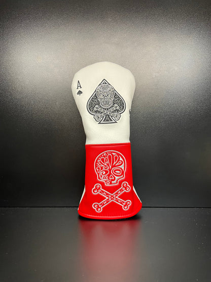 ParWestGolf Ace Cross Skull Headcover