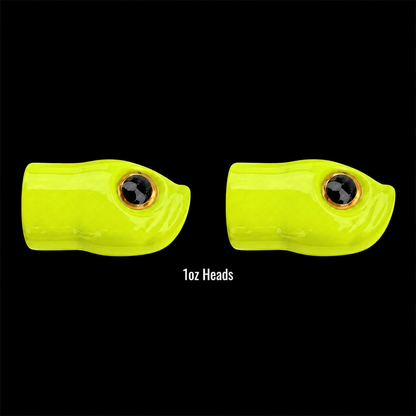 Stack Tackle Replacement Heads- 5/0 Screwy Head Jigs