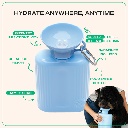 Springland Pets 44oz Original Dog Travel Water Bottle