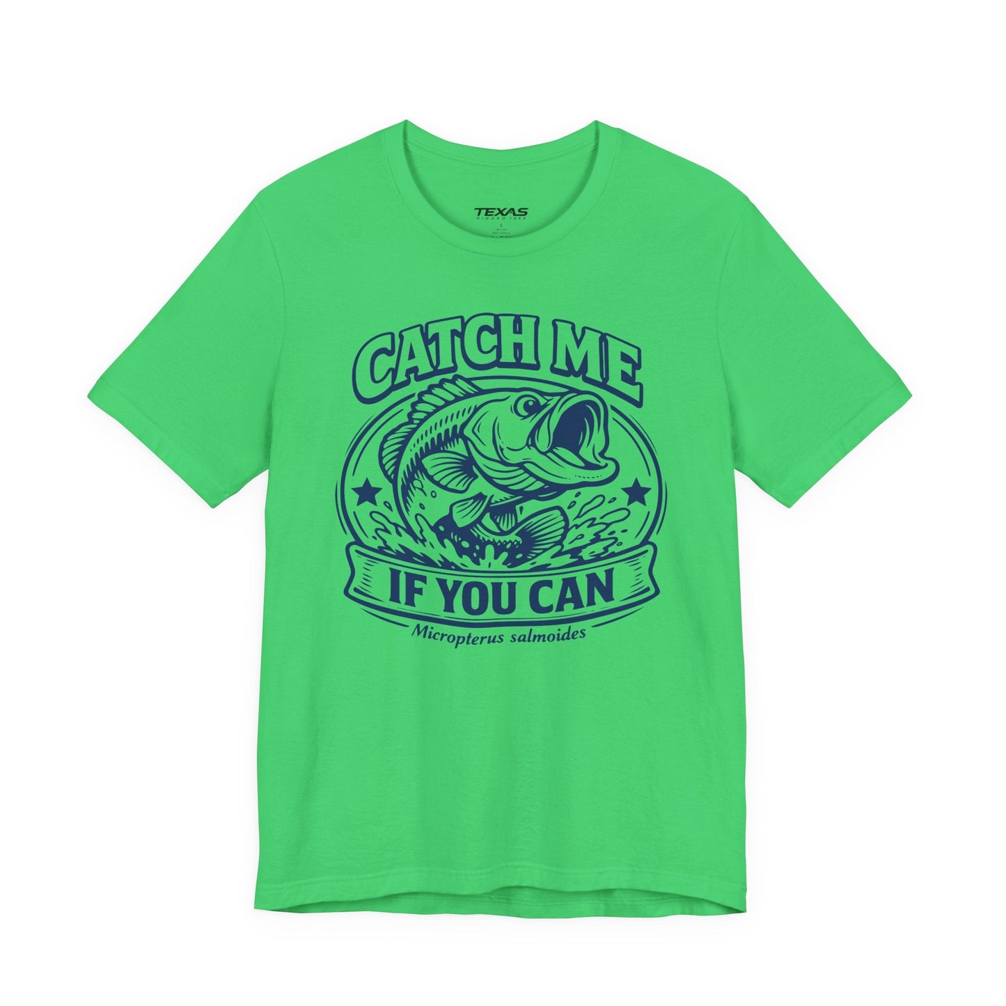 Texas Rigged Tees Catch Me If You Can — Unisex Cotton Tee