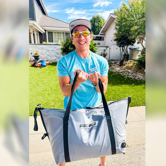 Buffalo Gear 45QT Fish Cooler Bag With Flat Bottom