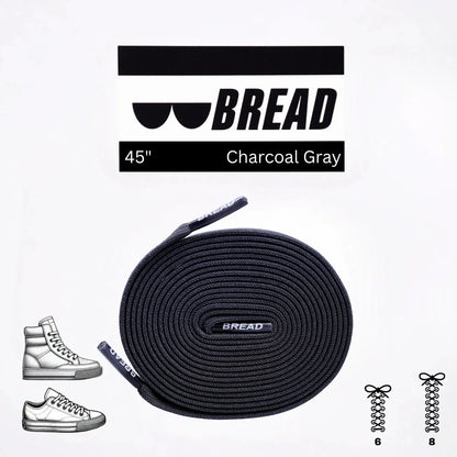 Lace Bread Charcoal Grey