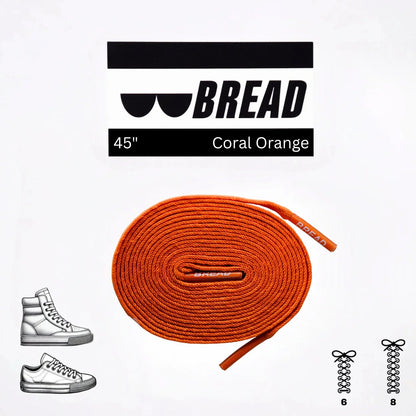 Lace Bread  Coral Orange