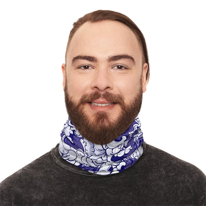 Texas Rigged Tees  Wind & Waves — Unisex Neck Gaiter (SPF 50+)
