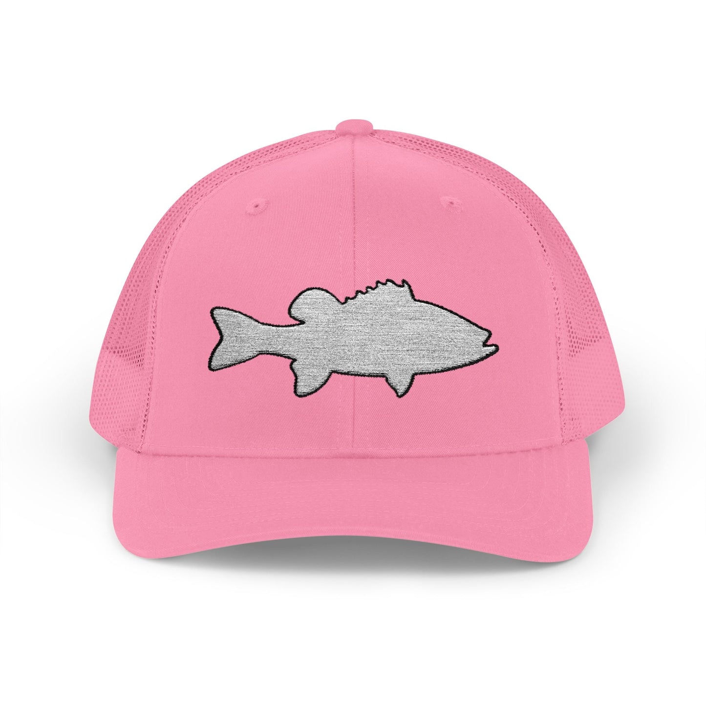 Texas Rigged Tees Bass Silhouette — Embroidered Baseball Cap