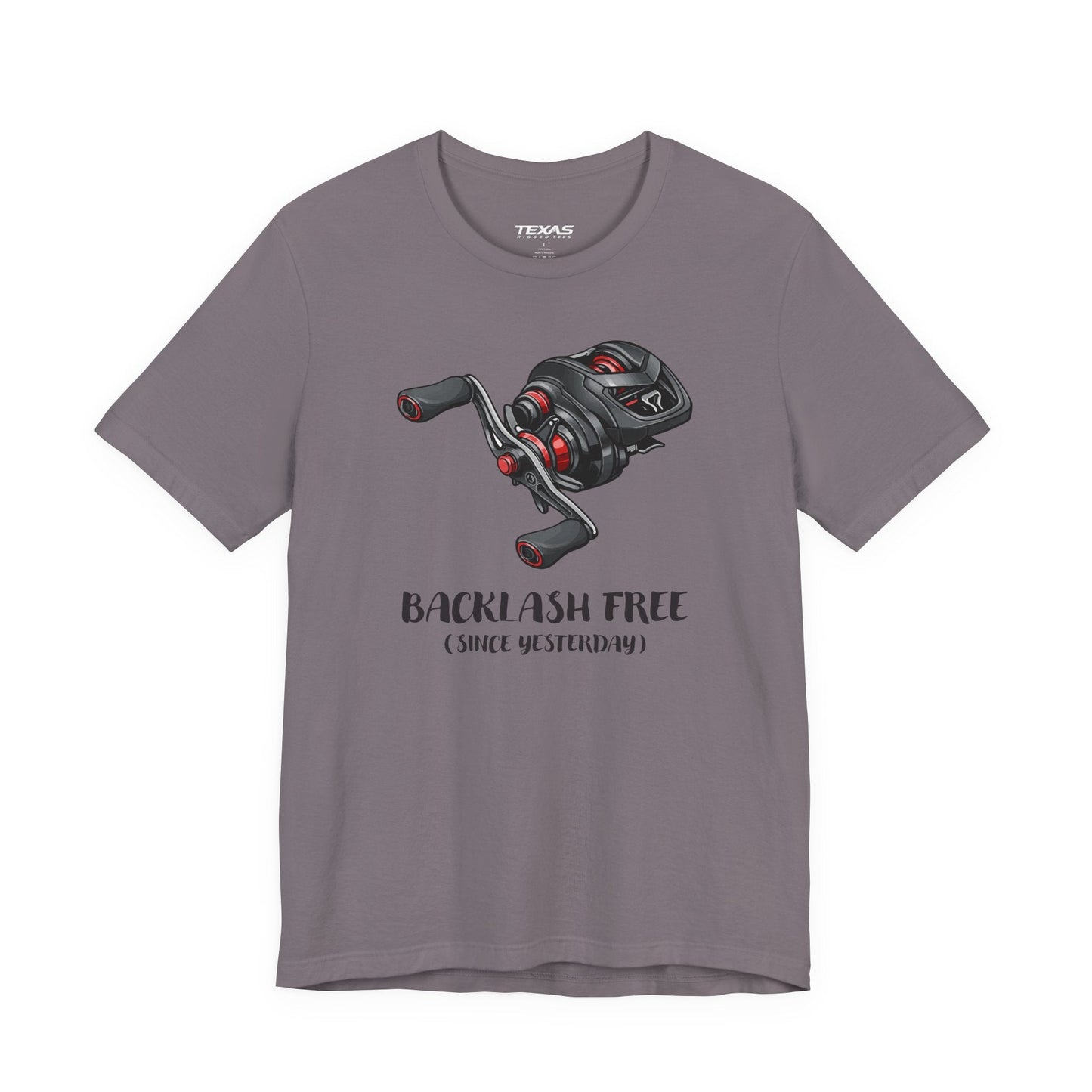 Texas Rigged Tees Backlash Free Since Yesterday — Unisex Cotton Tee