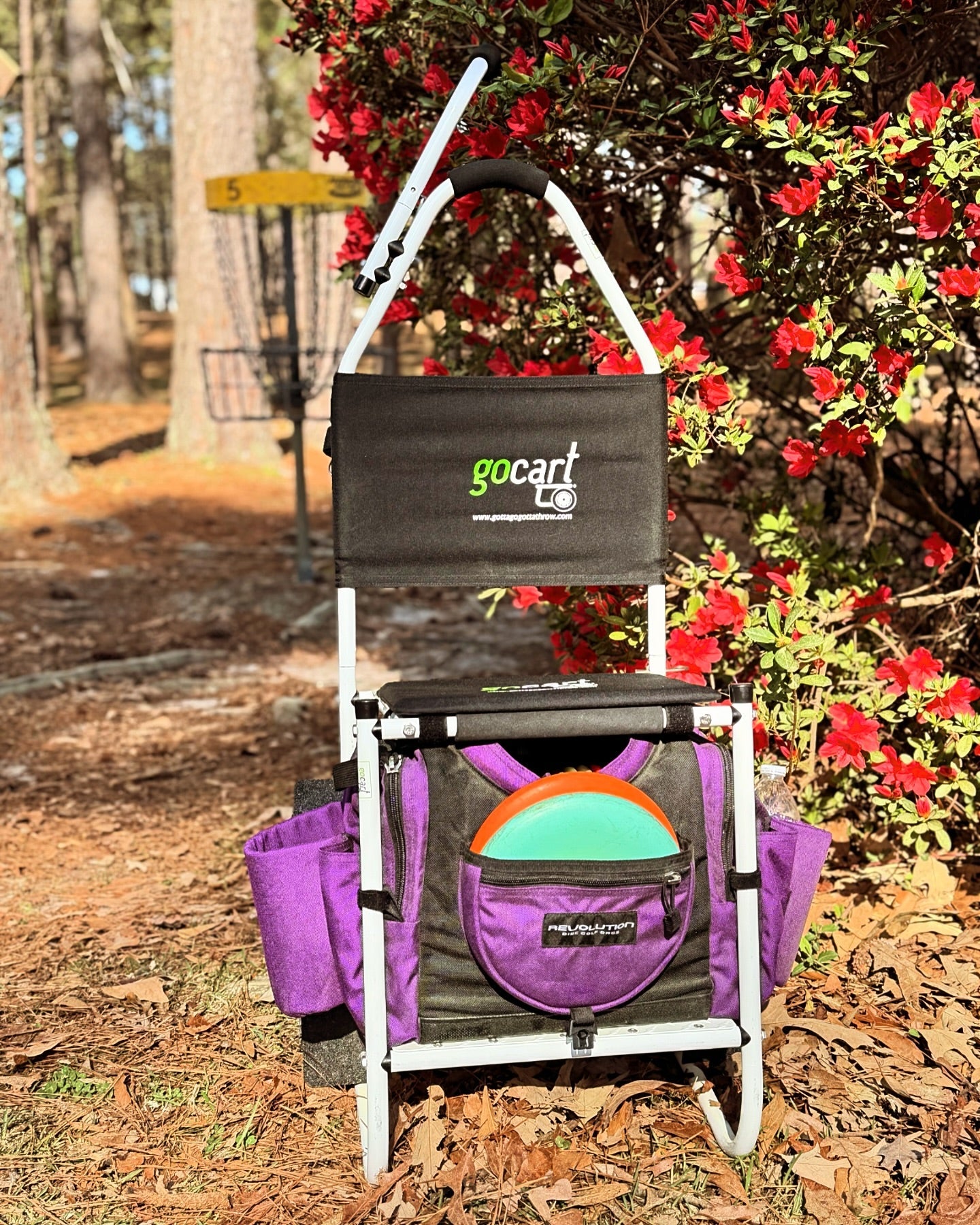 Gotta Go Gotta Throw Revolution Carolina Team V3 Disc Golf Bag - Cactus