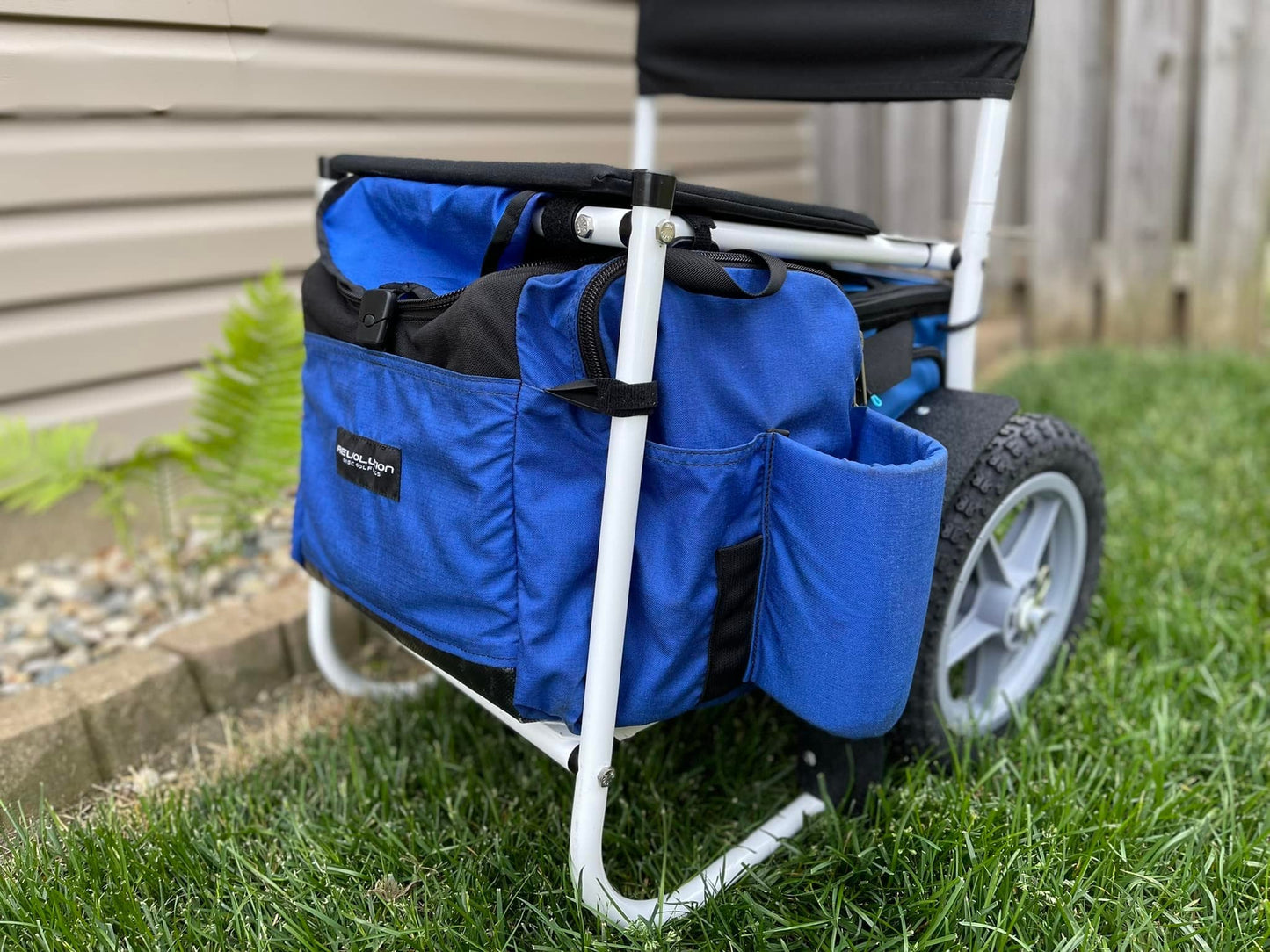 Gotta Go Gotta Throw Revolution Carolina Team V3 Disc Golf Bag - Sapphire